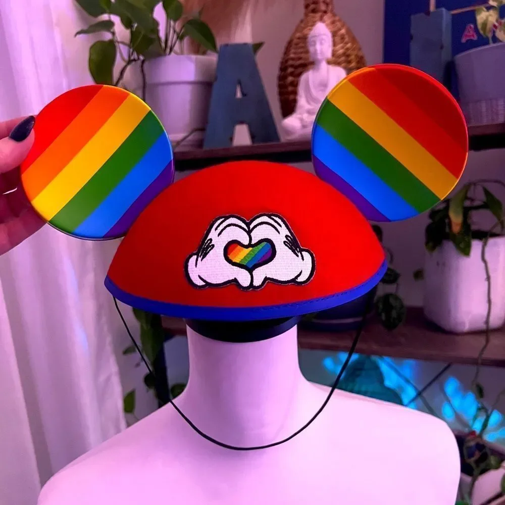 Limited edition, gay pride, Mickey ears from Disney parks